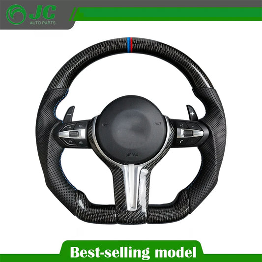 Hot Selling M Sport Steering Wheel For BMW M3 F30 F15 F16 F20 F21 F25 F26 M5 F10 F11 F06 F07 F12 F13 F01 E70 E87 E81 E90 E91 E92